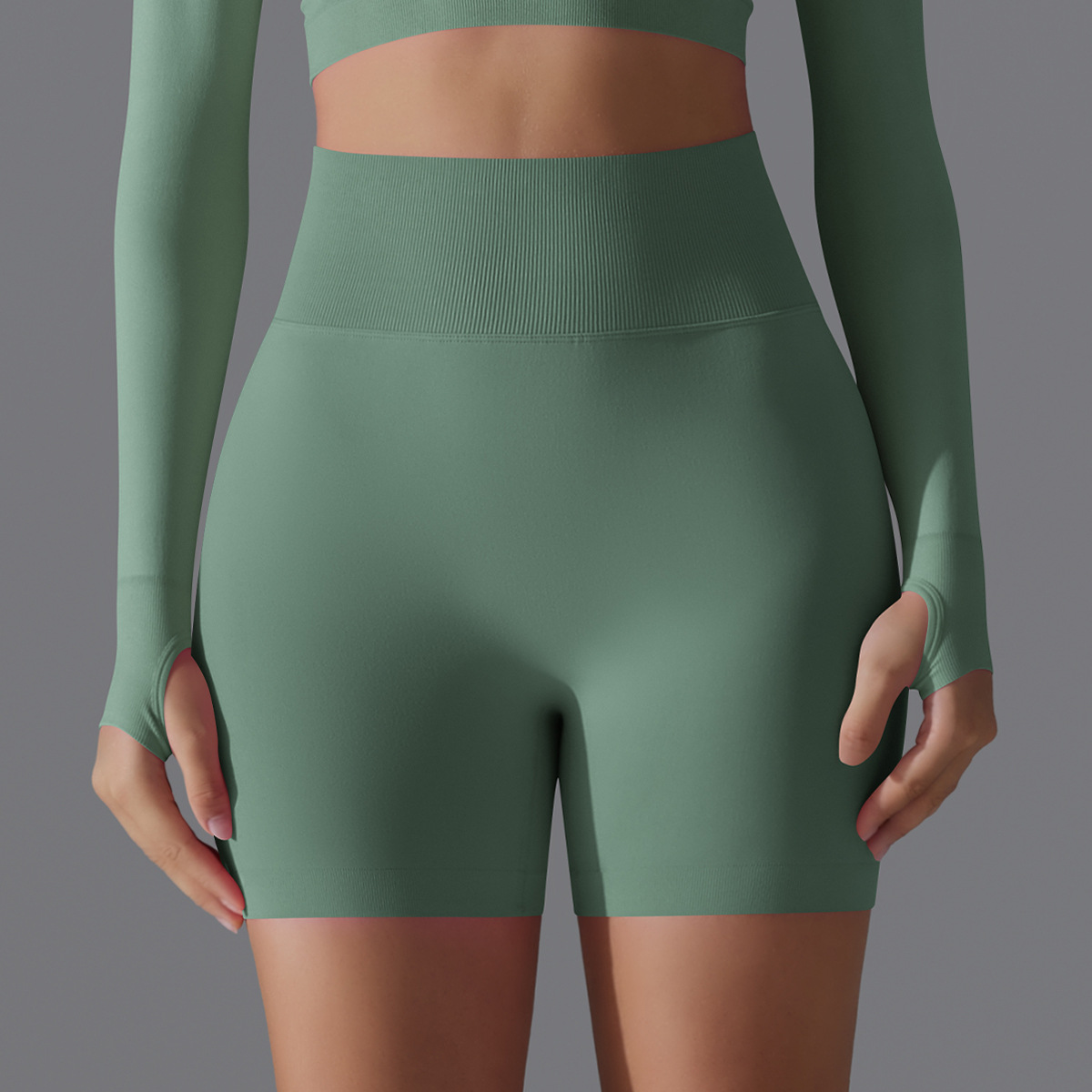 Simple Style Sport Style Solid Color Nylon Collarless Active Bottoms Skinny Pants Sweatpants display picture 52