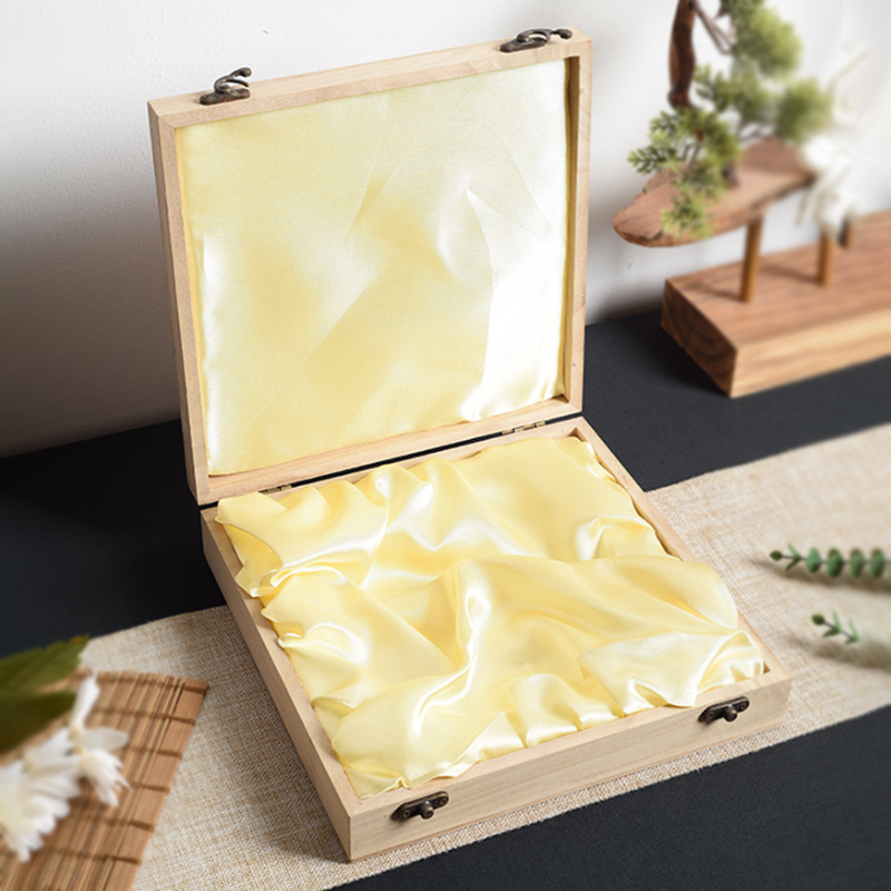 厂家直供桐木茶饼盒茶叶包装礼盒普洱茶包装礼盒雅致白茶环保木质