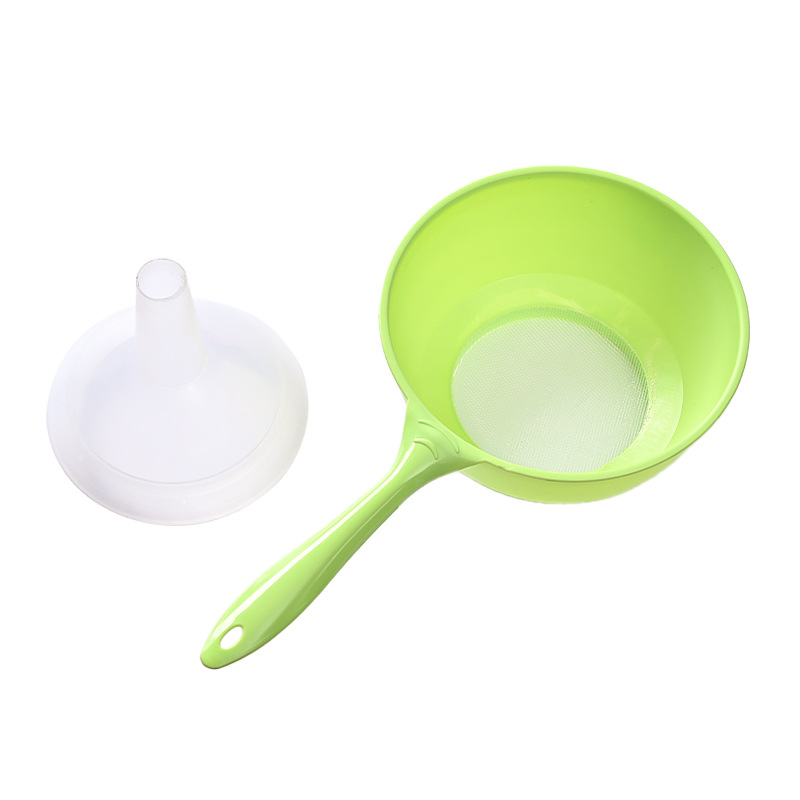 Embudo de Filtro para Cocina de Plástico Multifunción
