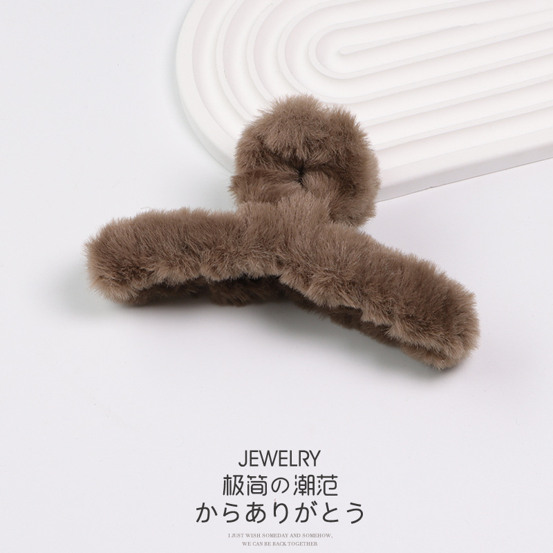 Corea del Sur elegante clip de pelo de las mujeres clip de helado tocado de alto grado horquilla de tiburón clip de pelo grande al por mayor