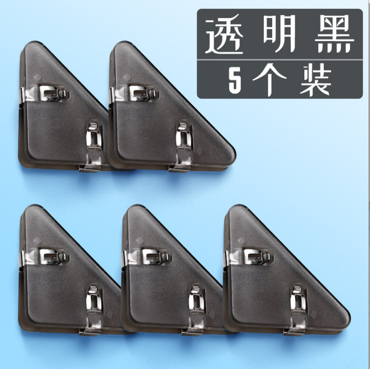 업그레이드된 두께 5개입 (투명 블랙)