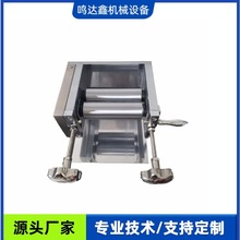 鳴達鑫卧式不銹鋼小輥壓機鋰電池極片輥壓工藝實驗室輥壓專用設備