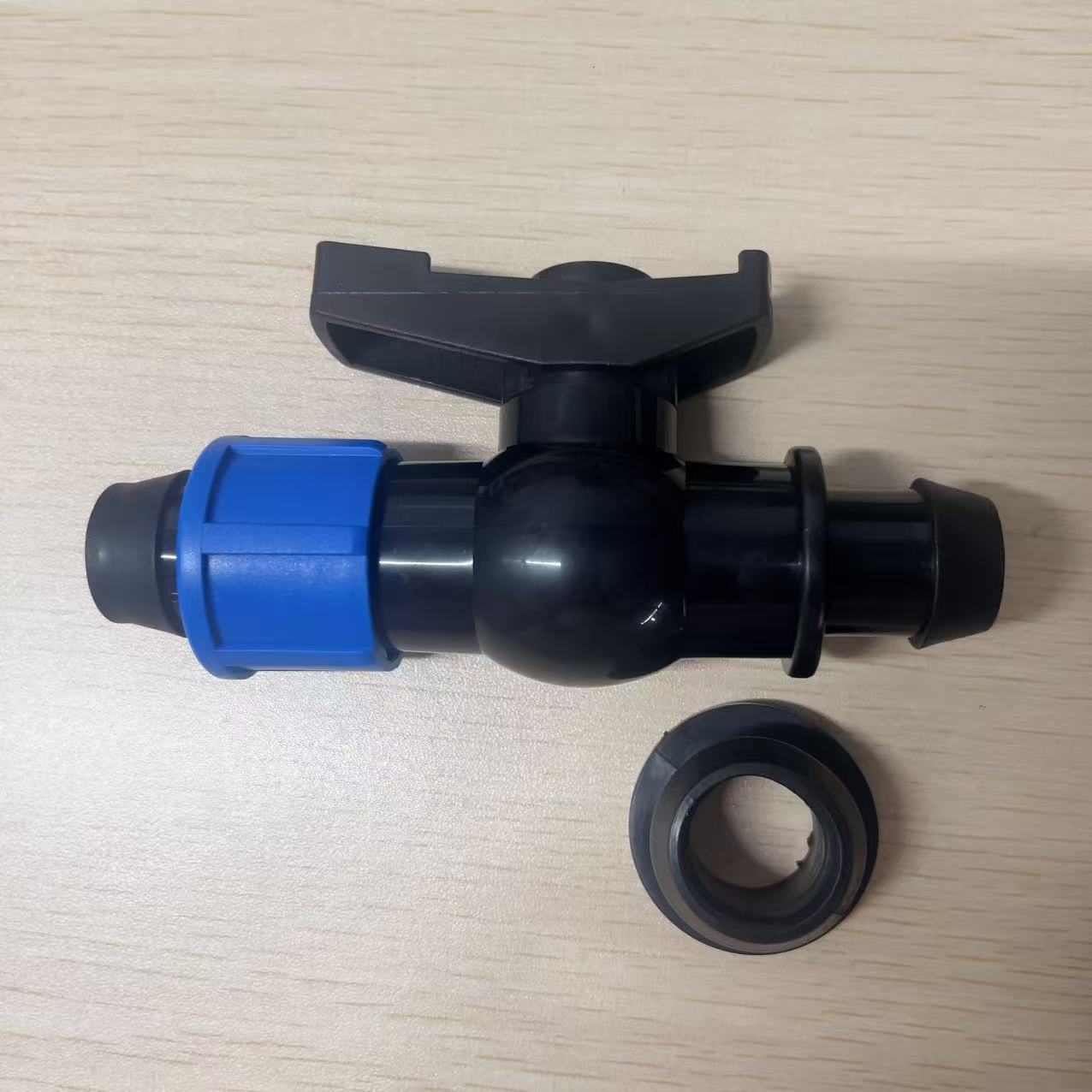 Válvula de derivación de bloqueo de tubería PE de gran calibre con válvula de válvula de derivación de válvula de válvula de derivación de válvula de válvula