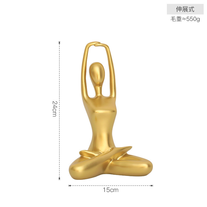 北欧の軽い豪華な金色の樹脂の工芸品は客間のレストランの格子の棚の玄関の酒の棚のテレビのキャビネットの装飾品を並べます。|undefined