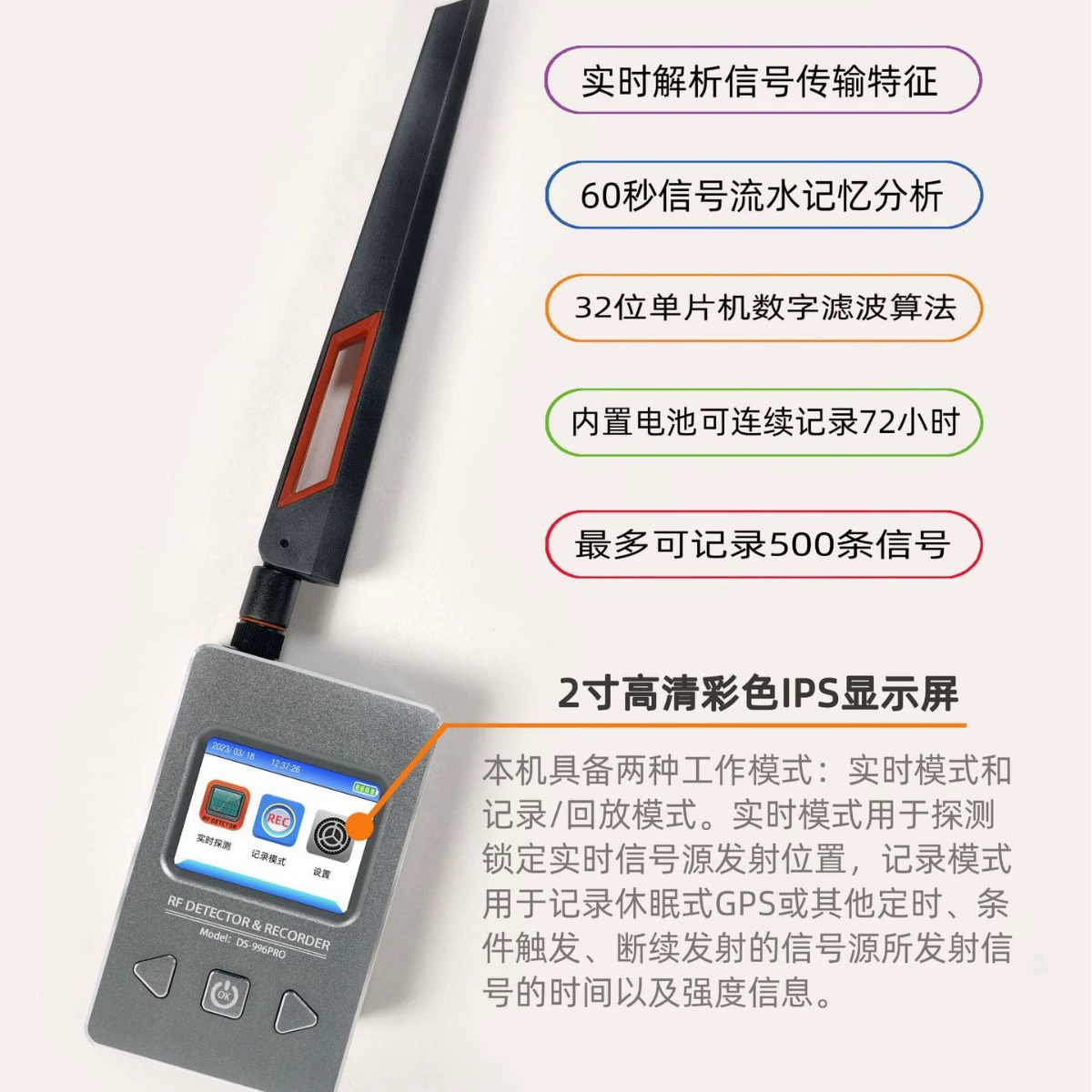 Оптовая продажа GPS-контроля позиционирования сканирующий детектор для мониторинга беспроводного сигнала 4G сильный магнитный трекер детектор