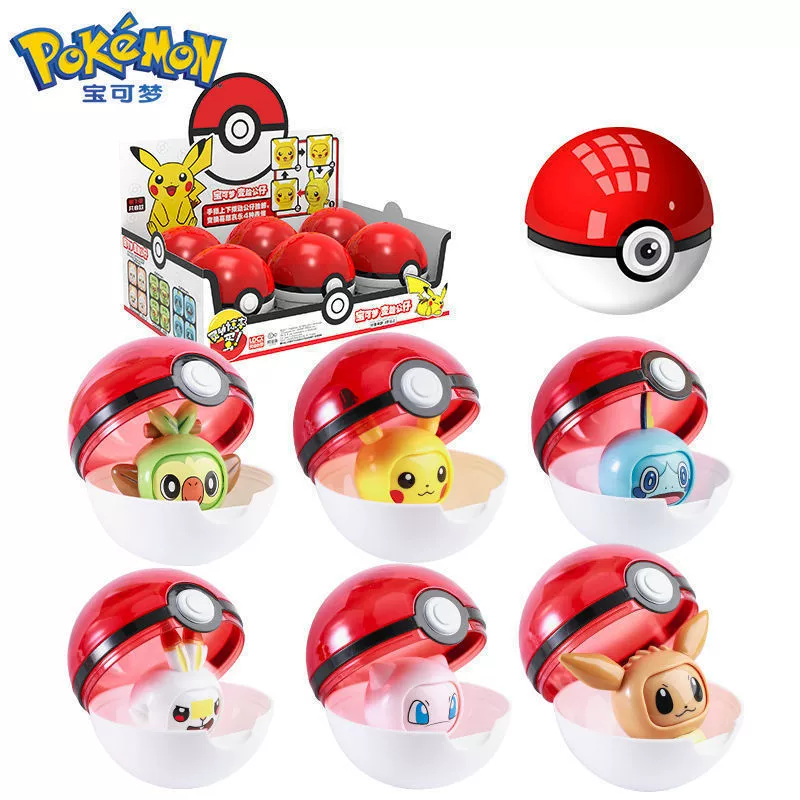 Movable doll, minifigure, toy, Pokemon, capsule toy