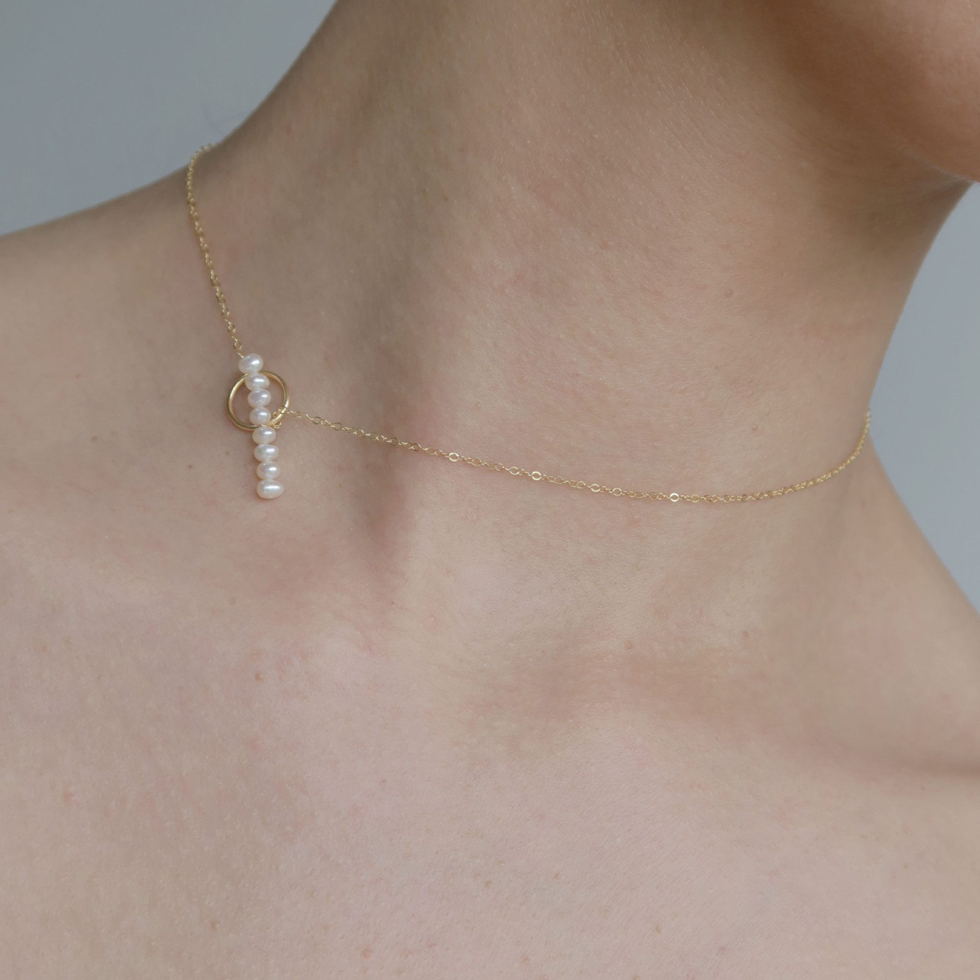 Luxury Pearl Necklace With Magnetic Clasp For Women Choker_voghion.com
