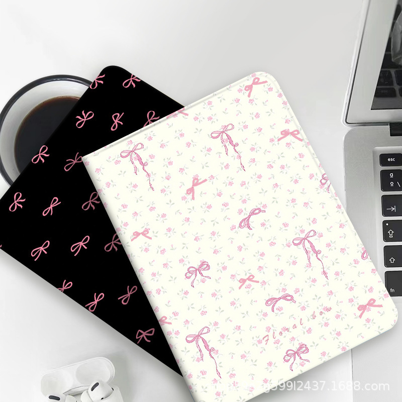 Suitable for iPad case 10.2 inch Air2 tri-fold 10.5 Apple 10 generation Pro11 pen slot Air56 soft case