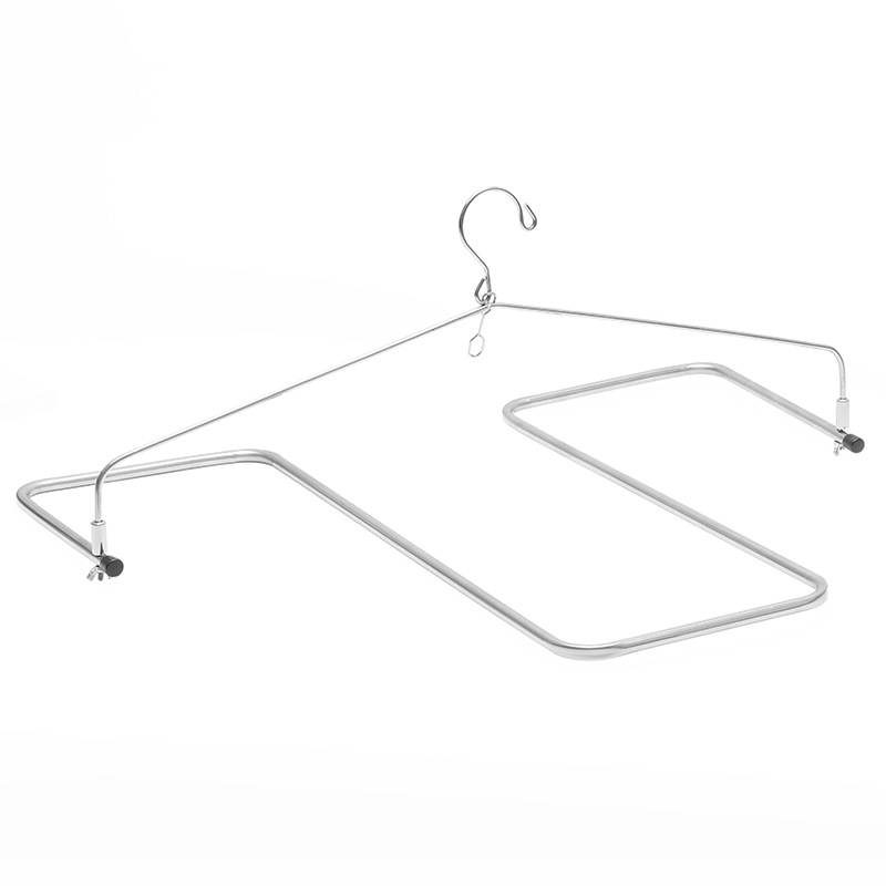 스테인레스 스틸-작은 S 자형 이불 랙 [1.8 m 길이]]