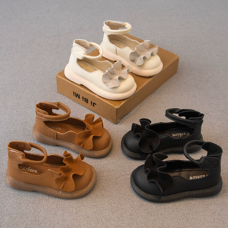 Обувь принцессы кружева для девочек 2024 осенью