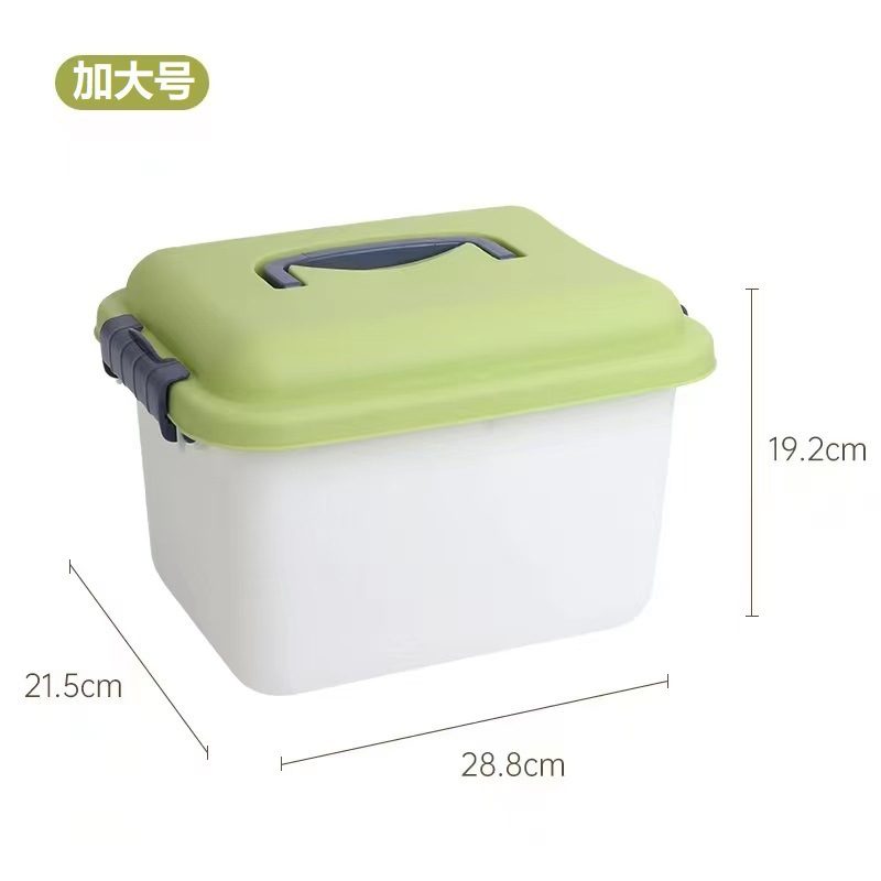 Caja de almacenamiento de patos amarillos, caja de bloques, caja de almacenamiento de juguetes para niños, caja de acabado, caja de almacenamiento de plástico de gran capacidad image 15