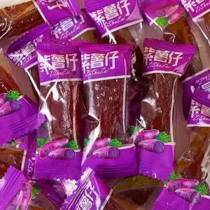 Ферма Daifa Фиолетовый сладкий картофель Сладкий картофель Мягкий и клейкий Готовый к употреблению сладкий картофель Фиолетовый сладкий картофель Сушеный сладкий картофель Сушеный сладкий картофель Сушеные закуски в небольших упаковках