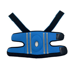 Cross-border silicone shock-absorbing sports knee pads for men and women badminton basketball mountain climbing with pressure straps sports knee pads sports equipment