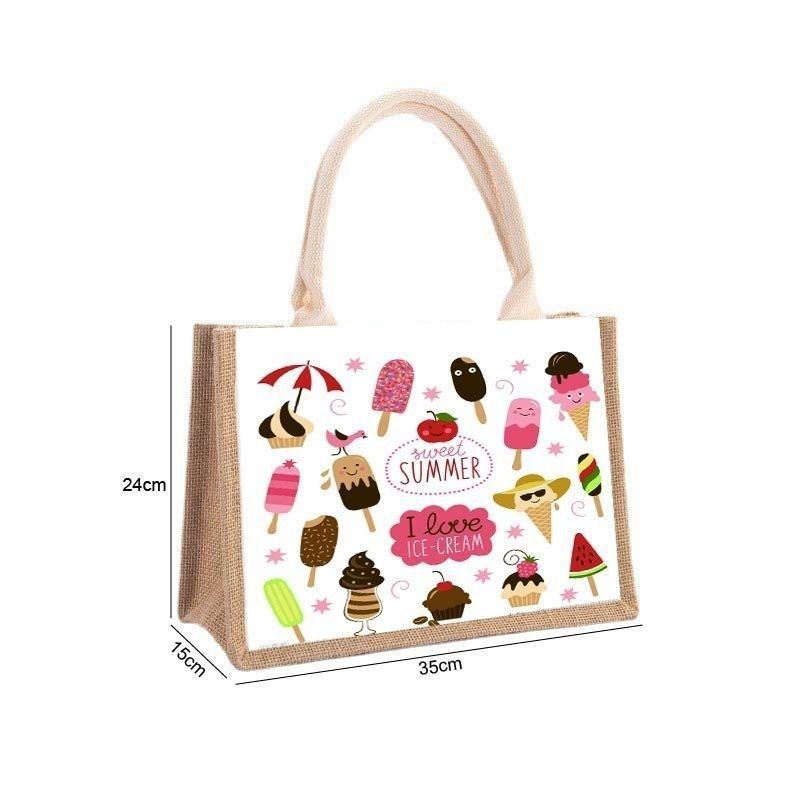 Luna llena, regalo de mano, banquete de bebés, regalo de aniversario, banquete de 100 días, niños, princesas, conduciendo a la casa, bolsa de lino.