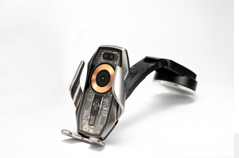 S81 Suction Cup Wireless Fast Charging Car Phone Holder