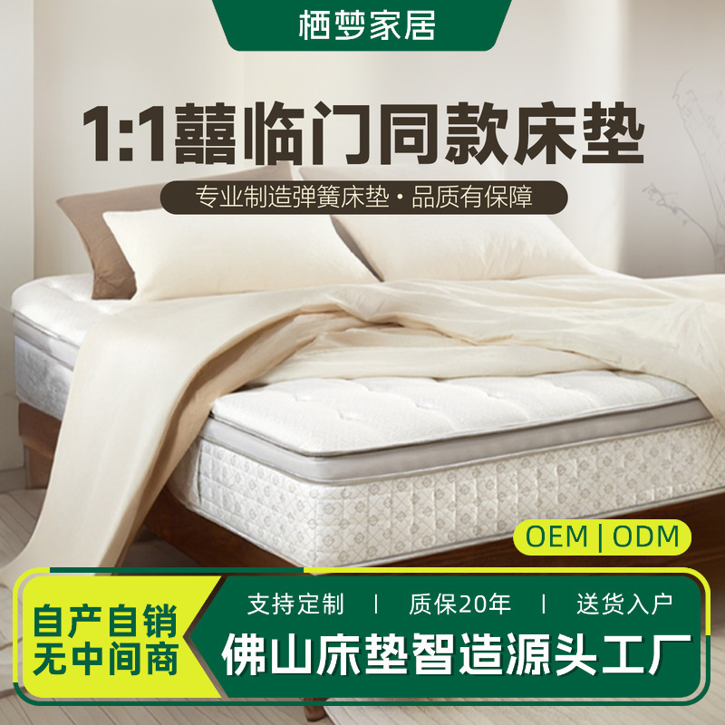 Simmons Mattress 20 Thick Natural Latex Mattress Home Bedroom Independent Spring Mattress Custom Factory Direct Sale Simmons Mattress 20 Thick Natural Latex Mattress Home Bedroom Independent Spring Mattress Custom Factory Direct Sale