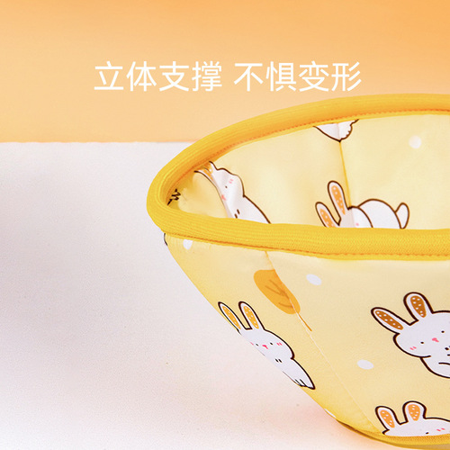 Pet Elizabethan collar for cats and dogs, cartoon soft beauty hood, post-operative anti-licking and biting cat and dog collar supplies