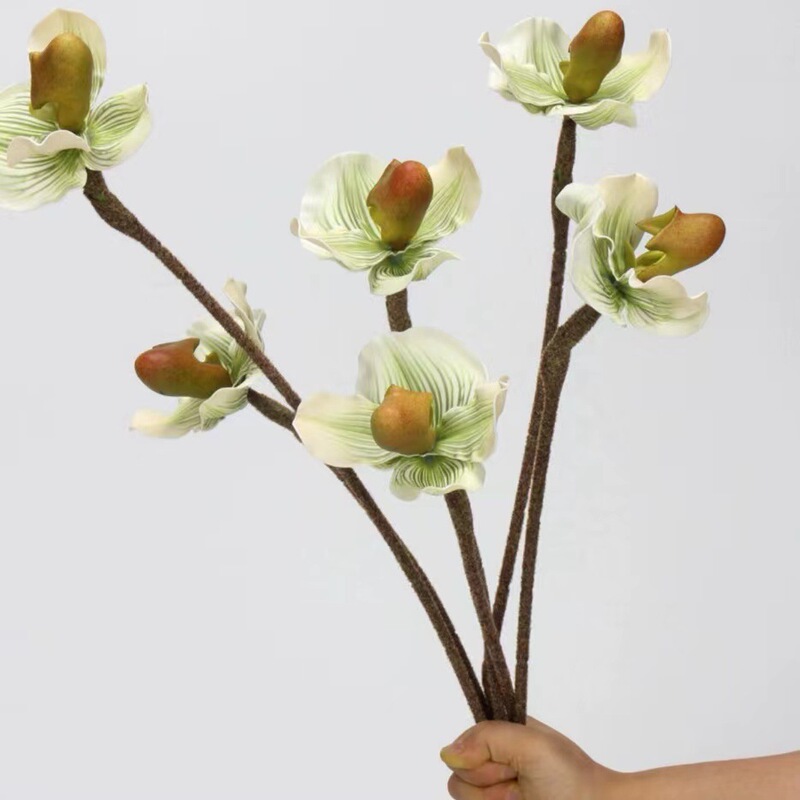 Yang-containing simulation 3D printing Papulan EVA hand flocking decorative flower arrangement flower wedding photography silicone Yang-containing simulation 3D printing Papulan EVA hand flocking decorative flower arrangement flower wedding photography silicone