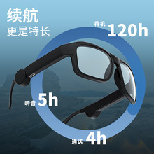 新款創新科技賽博朋克風藍牙耳機智能藍牙眼鏡耳機眼鏡款式耳機