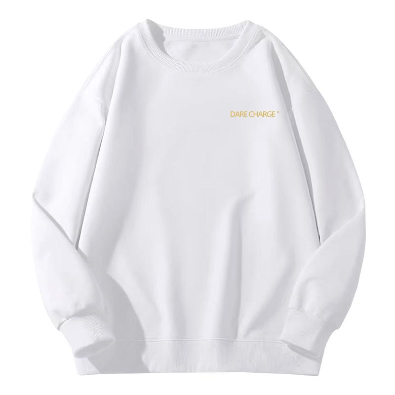 Suéter masculino primavera y otoño nuevo estilo americano de cuello redondo ropa suelta para niños chaqueta casual ropa de invierno