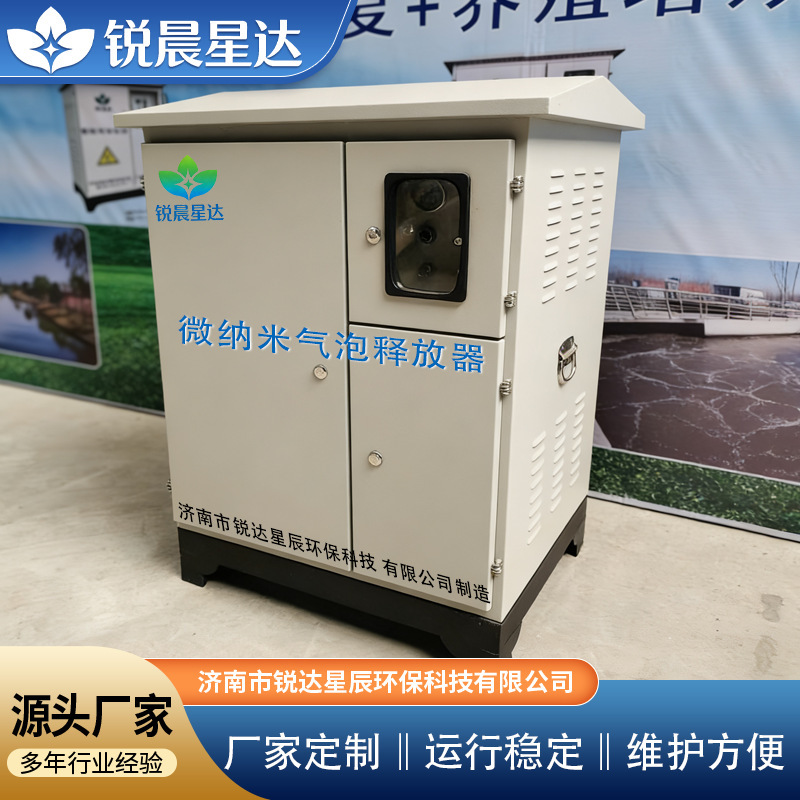 River Purification Micro-Nano Bubble Generator Pure Oxygen Nano Dissolved Oxygen River Treatment Ozone River Aeration Machine