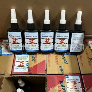 卡夫特K-303无影胶UV胶PMMA胶有机玻璃光固化胶透明硬质塑料粘接