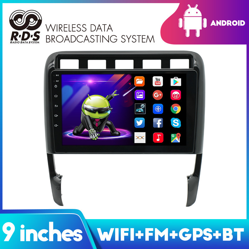 Aplicable a 02-10 Porsche Cayenne Android navegación del coche MP5 reproductor Bluetooth máquina todo en uno