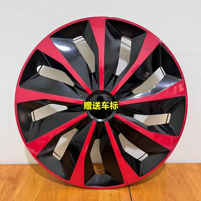 Cover Wheel Hub Decorative Cover – Digər kuzov və aksesuarlar - 14inch-tt-model-black-and-red-buy-4-pieces-total-price-and-get-a-free-toyota-car-logo-standard