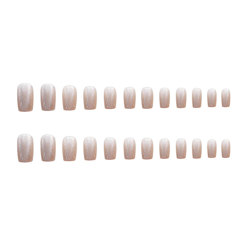 DY-47 spanite m de longitud media pieza de uñas falsas desgaste hecho a mano pegatina de uñas pieza de uñas acabado pegatina de uñas al por mayor