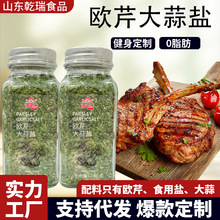 批发0脂大蒜盐轻食西餐牛排意面调味料110克 欧芹大蒜盐
