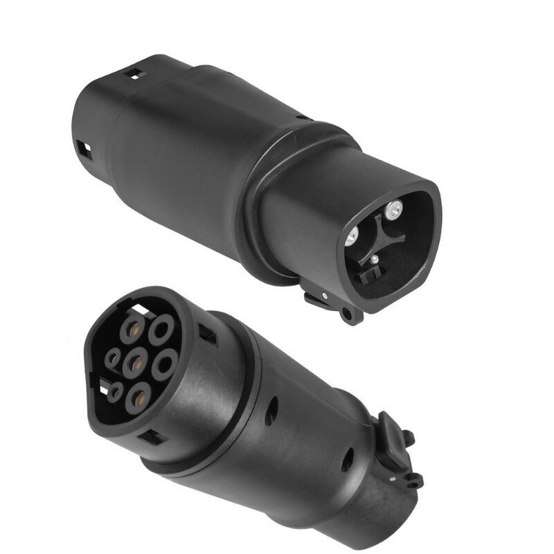 Charging Pile Adapter Special to European Tpc-Type2 Electric Vehicle Adapter Hot-Selling Customized Slow Charging Plug