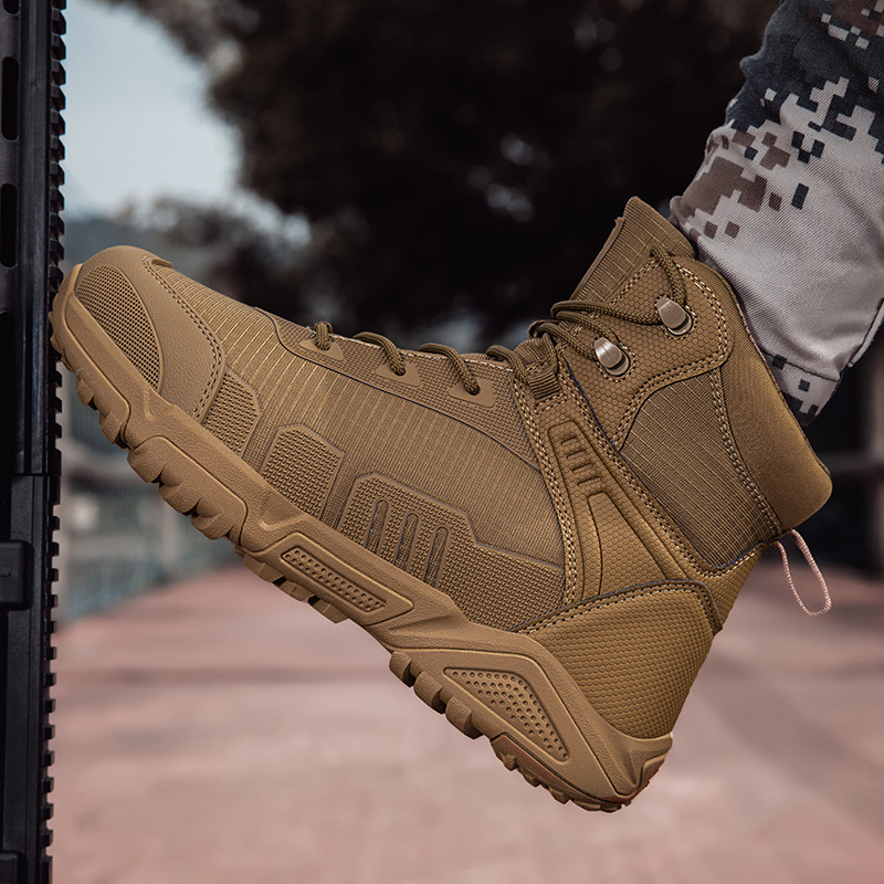 Botas de combate, botas de voo para atividades ao ar livre, botas de combate masculinas, botas de caminhada_voghion.com