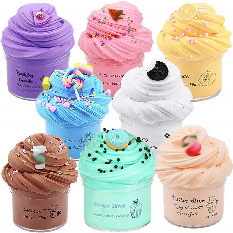 Slime Slime 200ml Ramen Mud Cotton Mud Butter Mud Slime DIY Color Mud Toy Factory Wholesale