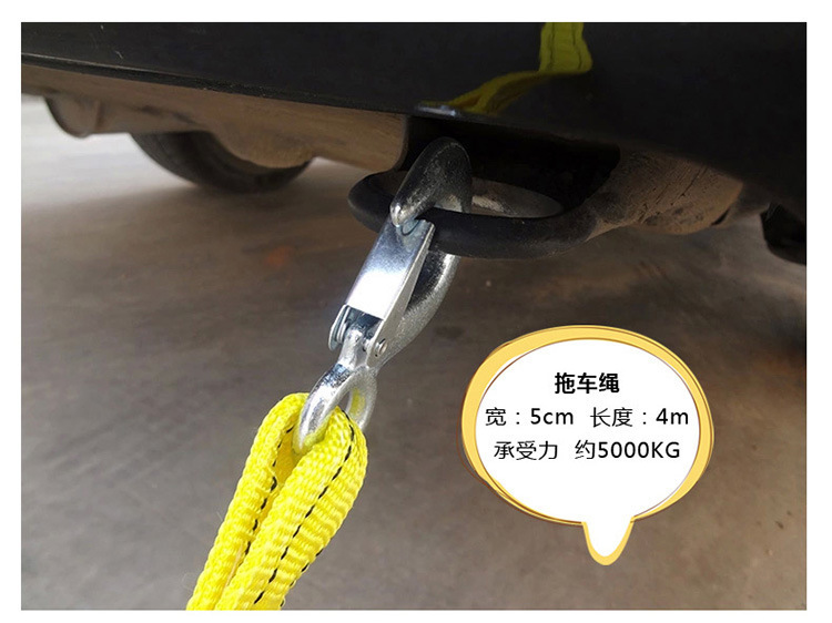 Car Emergency Kit, Small Portable Car Emergency Rescue Tool, Round Bag, Car Fire Extinguisher, Multi-Functional First Aid Kit
