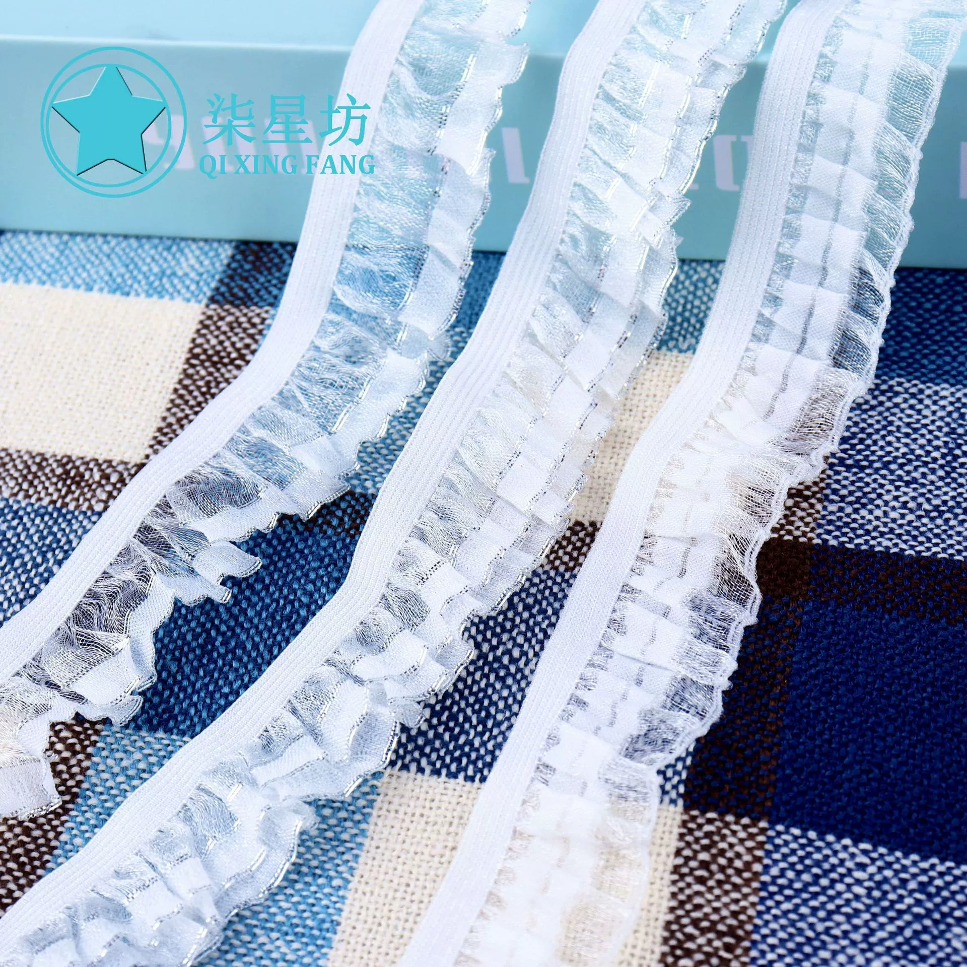 Эластичный стеклянный гриб снежная пряжа кружева DIY платье свадебное платье кукла складка