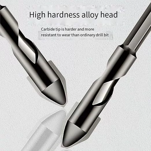 Ceramic glass metal multifunctional drill