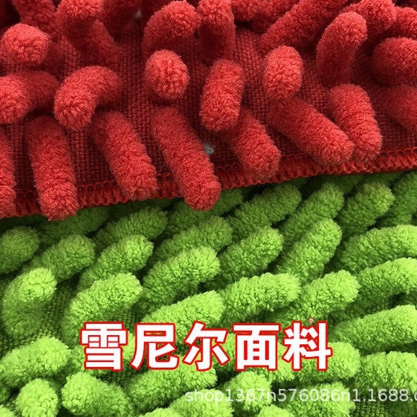 加厚平板拖把替换布除毛擦地吸水不掉毛雪尼尔地板抹布拖地清洁布