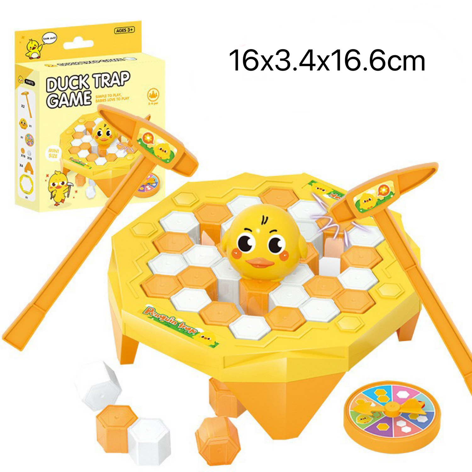 Rompiendo el hielo transfronterizo Pingüino rescate pequeño pingüino juego de peste hielo niños inteligencia de escritorio para niños juguetes entre padres e hijos al por mayor