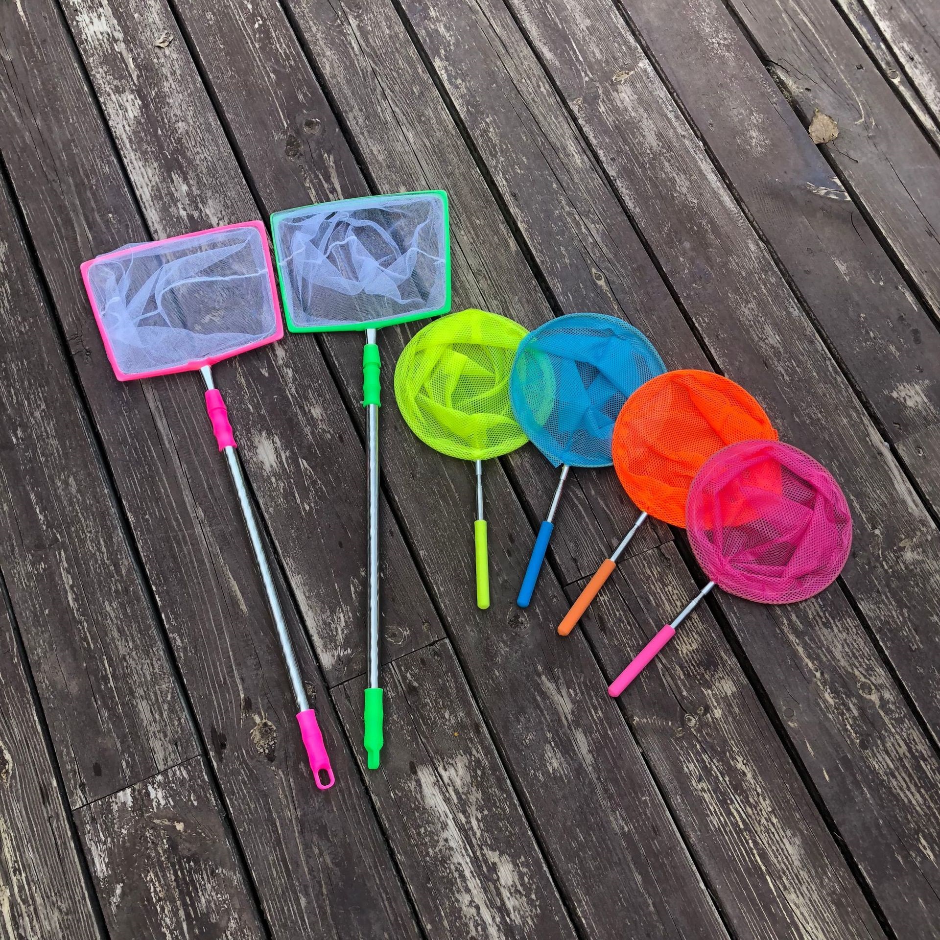 Red de captura retráctil para niños, red de captura de mariposas, red de captura de insectos, red de pesca, bolsillo de red de captura de insectos al aire libre