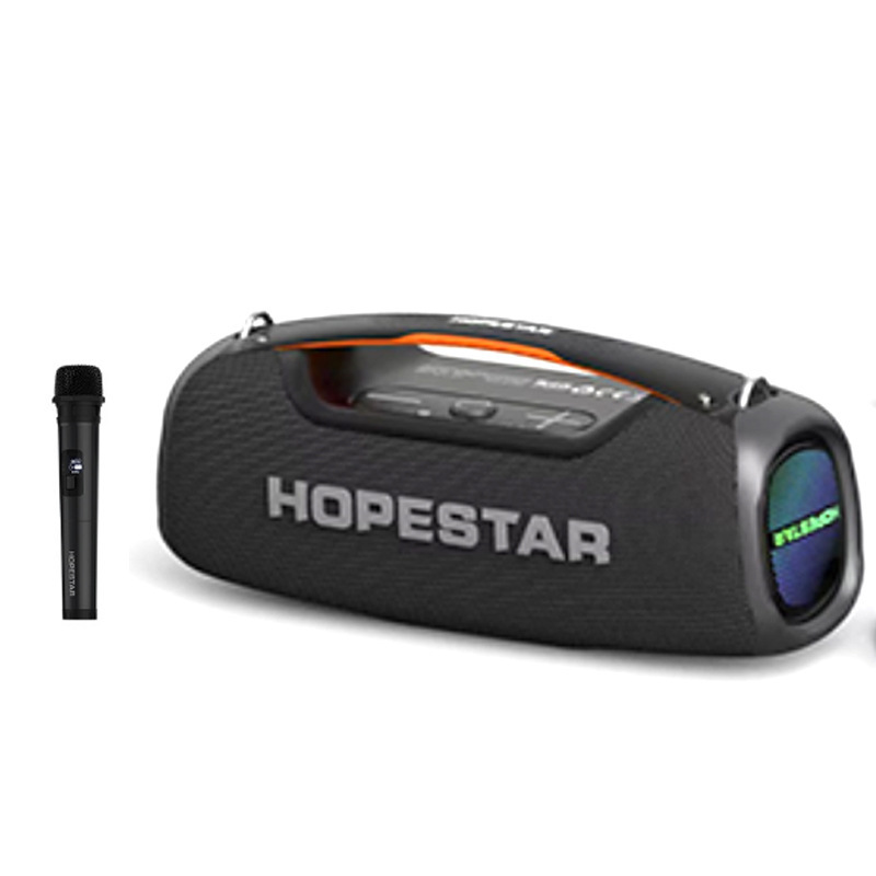 HOPESTAR-A60ワイヤレスbluetoothスピーカーの大出力100W大音量屋外携帯防水ストラップ携帯|undefined