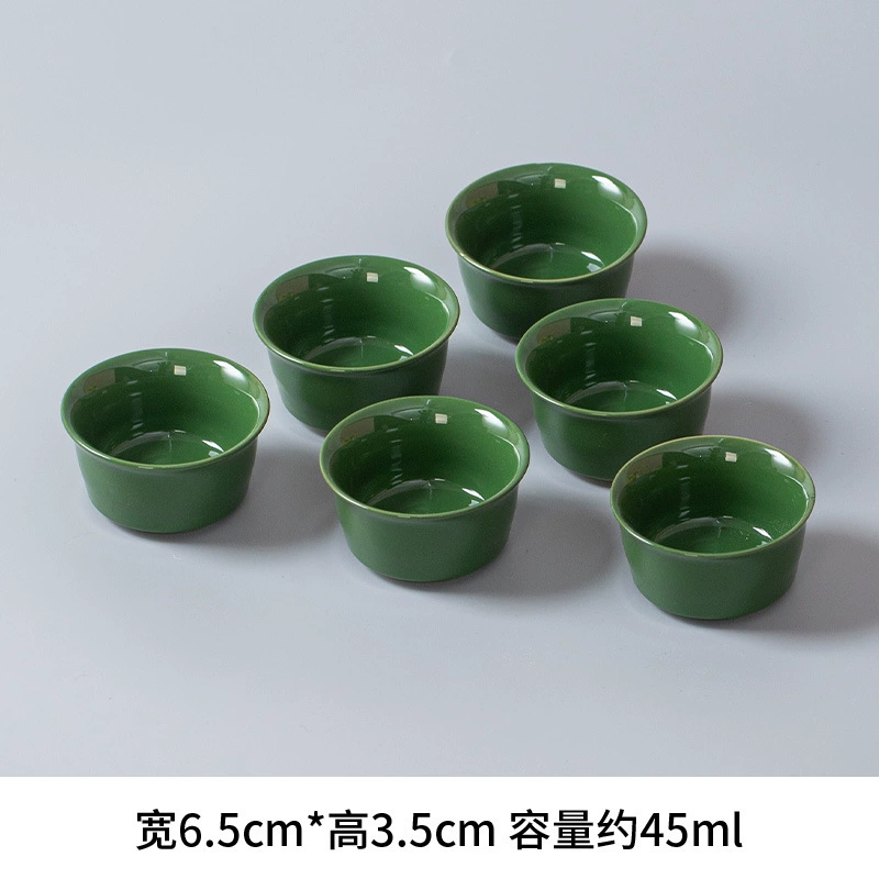 Ceramic tea cup, tea set, 6 pieces