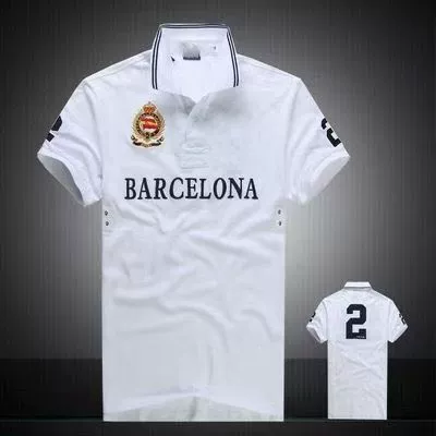 Summer Polo Shirt, Embroidered Short-Sleeve, Plus Sizes S–XXL, Leisure Casual