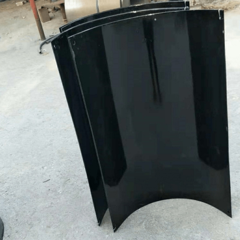 mina esmalte canal de transporte de carbón resistente al desgaste antiaoxidable suave no bloqueado, fácil de instalar