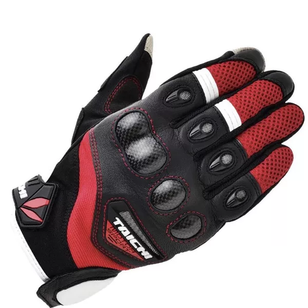 RST418 motorcycle gloves spring and summer short carbon fiber mesh motorcycle racing gloves
