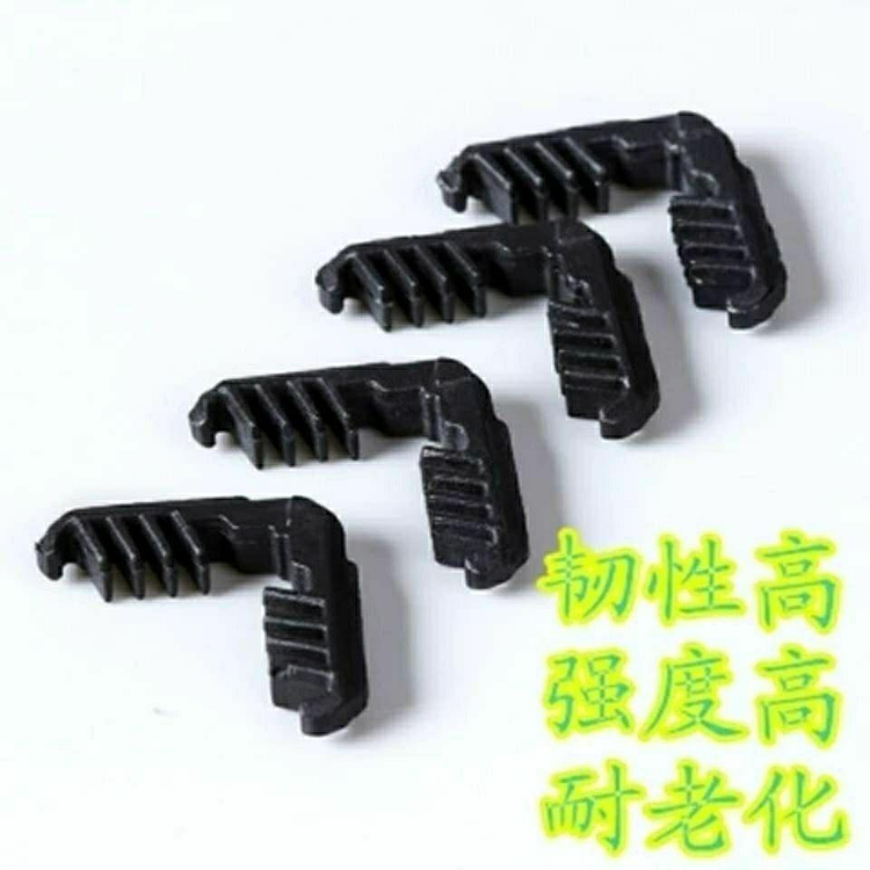 中空玻璃配件铝条插角高频隔热条角码 铝隔条组装插角贵州