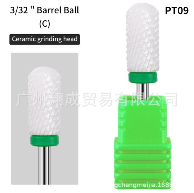 Manicura ordinaria Cabeza de pulido de cerámica Descargador de armadura Taladro de piel muerta Taladro de pulido de uñas Accesorios de amoladora eléctrica Cabeza de herramienta