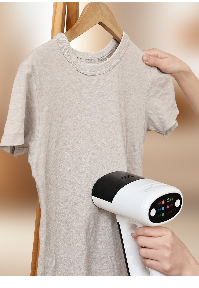 Cross-border New Steam Iron Mite Removal Wet and Dry Dual-use Electric Iron Household Travel Adsorption Handheld Garment Steamer