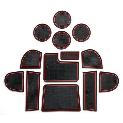 Suitable for 15-20 Subaru WRX Armrest box pad - red