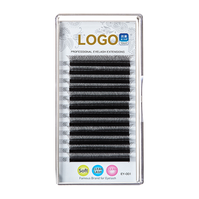 Fábrica 3D flores injerto pestañas no dispersas raíces densamente trenzadas europeas y estadounidenses falsas pestañas naturales ultra suaves pestañas de trébol