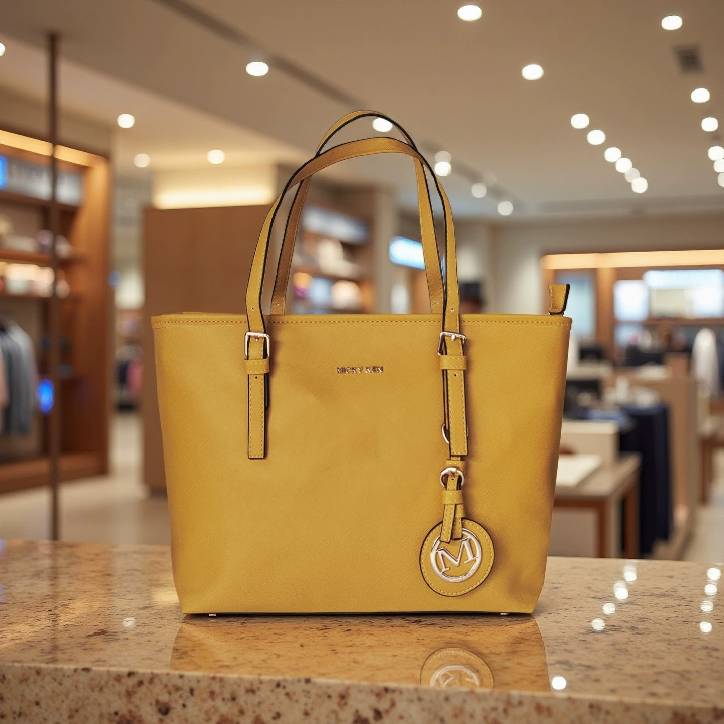 Поясная сумка через плечо (Micky Ken), переплет PU, 43×15×26 см, модная Tote